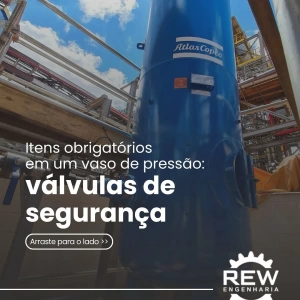 Nos próximos posts, vamos abordar os itens obrigatórios em um vaso de pressão. Começando pelo primeiro destaque: a válvula de segurança!   Essas válvulas são essenciais para proteger equipamentos, pessoas e os ativos da empresa, garantindo que a operação ocorra sempre dentro dos limites seguros.   🔗 Clica no link da bio e fale conosco.  📍 Av. Professor Mello Cançado, 2035, Belvedere - Pará de Minas - MG  #rewengenharia #segurança #nr13 #inspecao #inspecaonr13 #valvulasdeseguranca #vasosdepressão