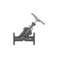 Válvula Globo de Regulagem e Bloqueio Manual | Passagem Reta (180º) | Modelo VOR