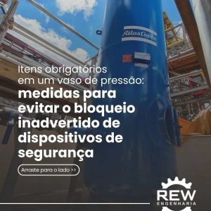 Prevenir o bloqueio inadvertido de válvulas é essencial para a integridade das operações e a segurança dos trabalhadores. Seguir as normas de segurança e implementar as melhores práticas no controle e operação de válvulas ajuda a minimizar os riscos e a manter a eficiência operacional.   🔗 Clica no link da bio e fale conosco.  📍 Av. Professor Mello Cançado, 2035, Belvedere - Pará de Minas - MG  #rewengenharia #segurança #nr13 #inspecao #inspecaonr13 #vasosdepressão