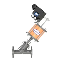 Válvula Globo Pneumática/Eletropneumática 2 vias N.A./N.F. Simples Ação/Dupla Ação